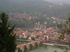 View from Philosophenweg, Heidelberg